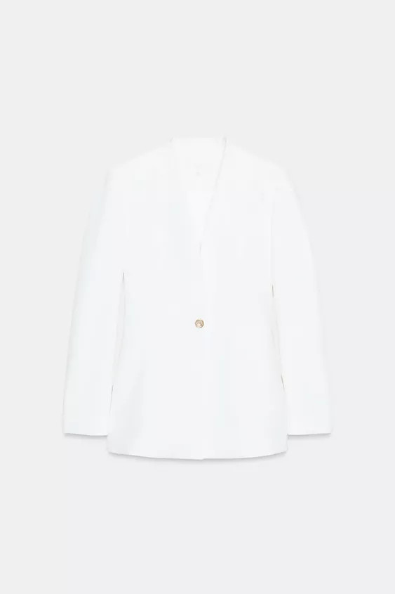 TAILORED OPEN FRONT BLAZER | Zara US