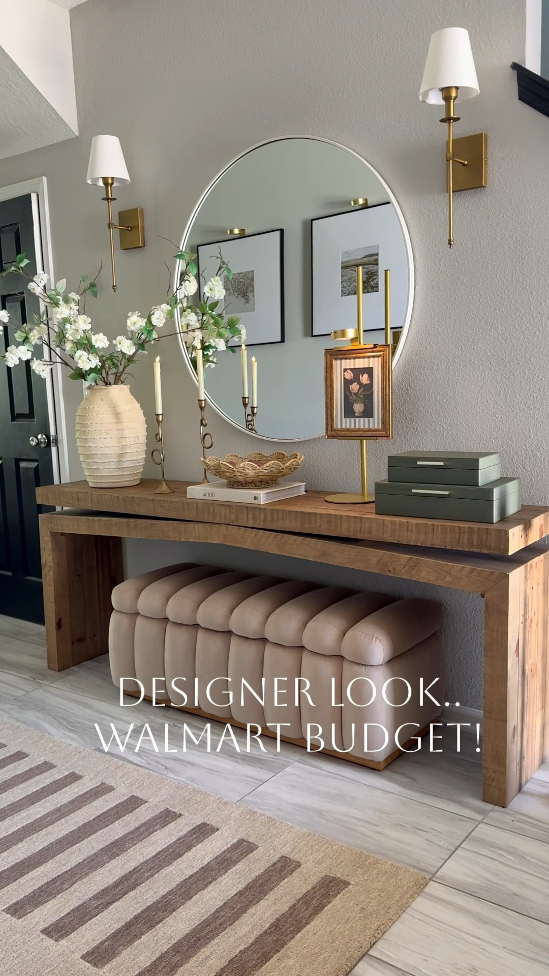 Can’t believe these pieces are from Walmart! How adorable is this new bowl & under $11.. 😍 

Designer inspired home finds, Walmart home finds, entryway, console table styling, spring decor 

#LTKSeasonal #LTKHome