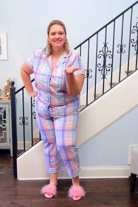The cutest pajamas! These run a little small so I recommend sizing up 

#LTKstyletip #LTKplussize #LTKSeasonal