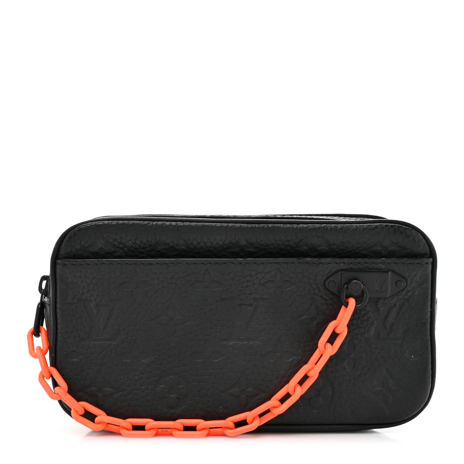 Taurillon Monogram Uniformes Solar Ray Soft Pochette Volga Belt Bag Black | FASHIONPHILE (US)