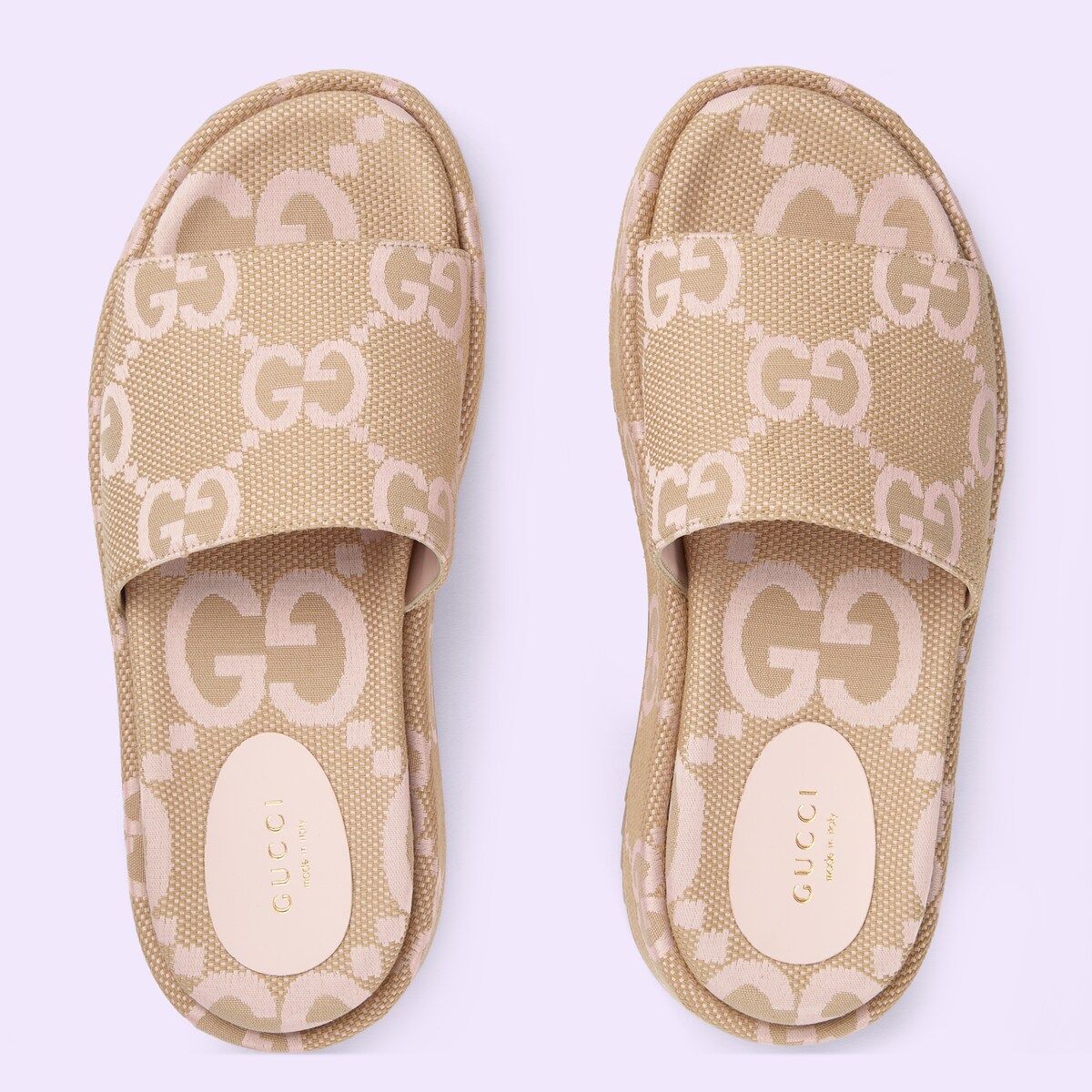 Women's jumbo GG platform slide sandal | Gucci (US)