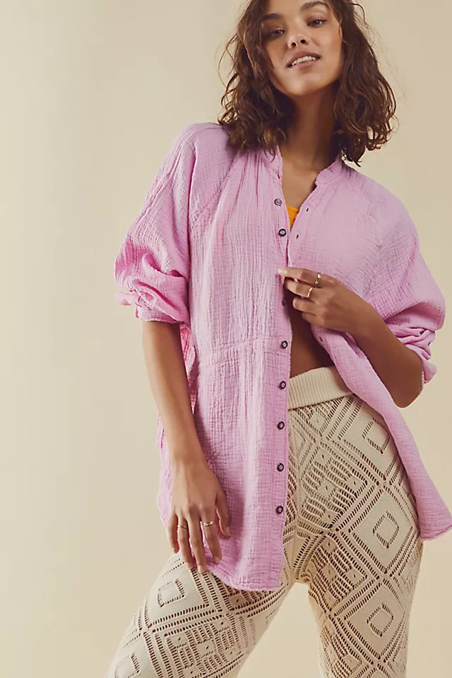 We The Free Summer Daydream Buttondown | Free People (Global - UK&FR Excluded)