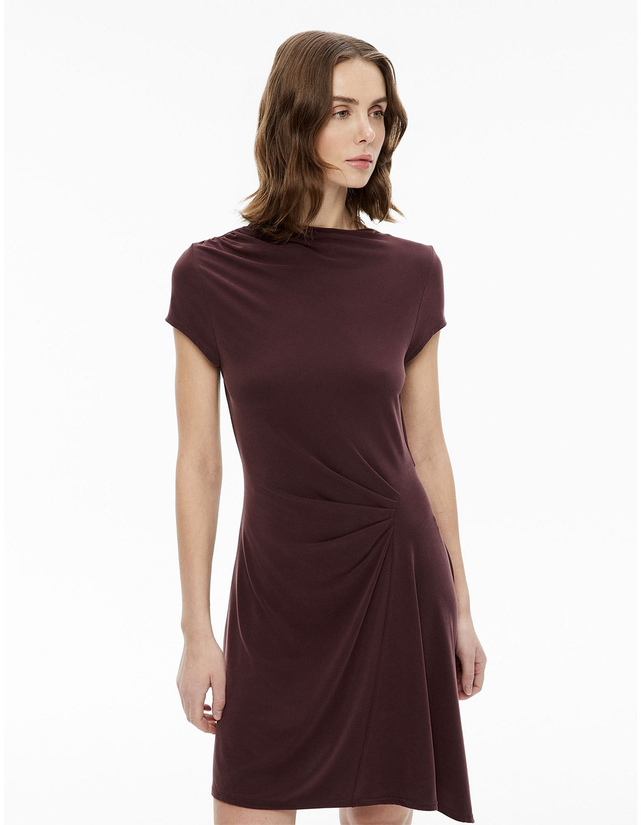 Draped Hem Dress | David Jones (Australia & New Zealand)