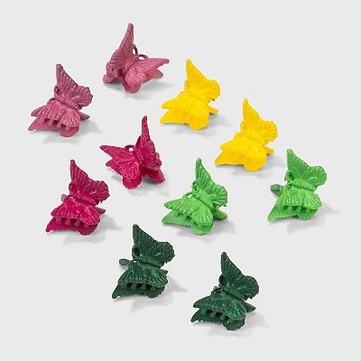 Butterfly Claw Clip Set 10pc - Wild Fable™ | Target