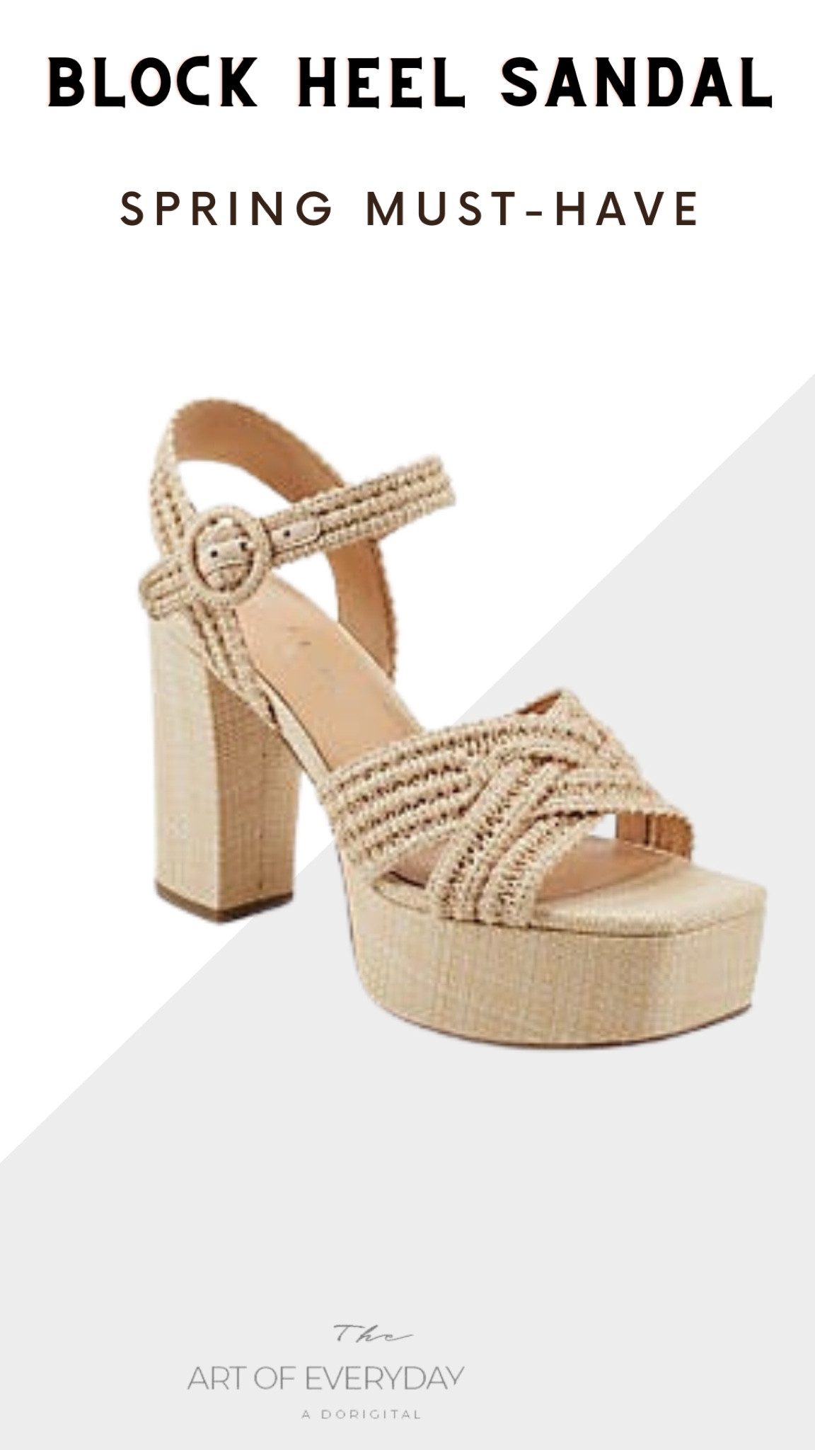 Block Heel
Sandals perfect for dress up for Spring / Summer. Wore these today for Easter the platform is surprisingly very comfortable and they give you great heights Hurry these are affordable and won't last! 

#LTKsalealert #LTKSeasonal #LTKshoecrush