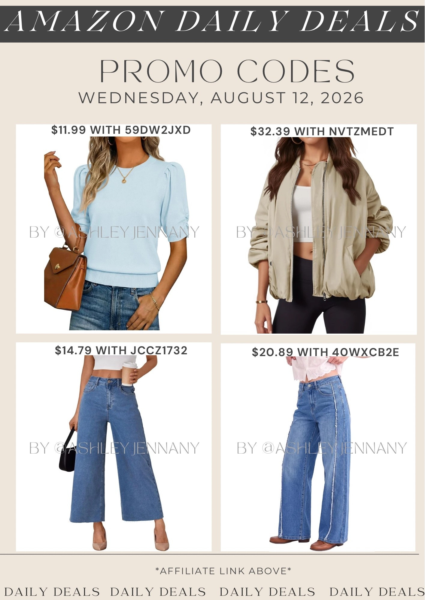 Amazon deals

#LTKSaleAlert #LTKMidsize #LTKSeasonal