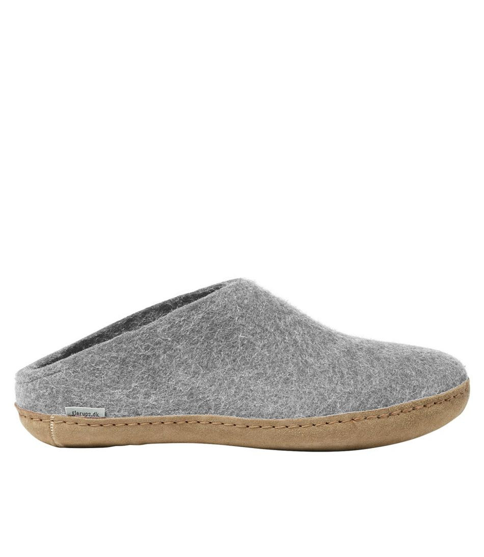 Adults' Glerups Wool Slippers, Open Heel | L.L. Bean
