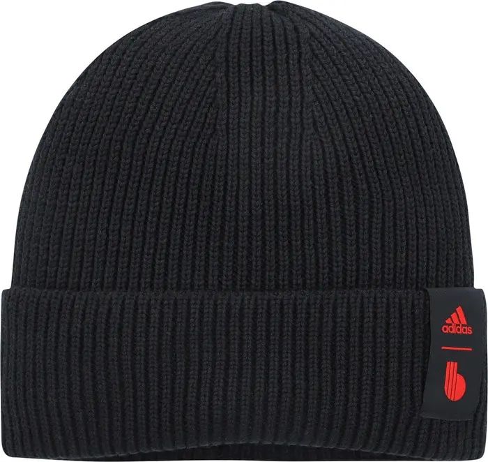 Men's adidas Black Belgium National Team Woolie Cuffed Knit Hat | Nordstrom