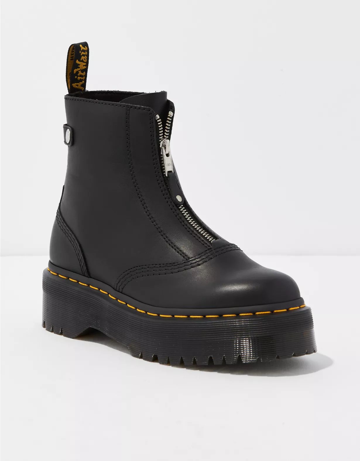 Dr. Martens Women's Jetta Zip-Front Boot | American Eagle Outfitters (US & CA)
