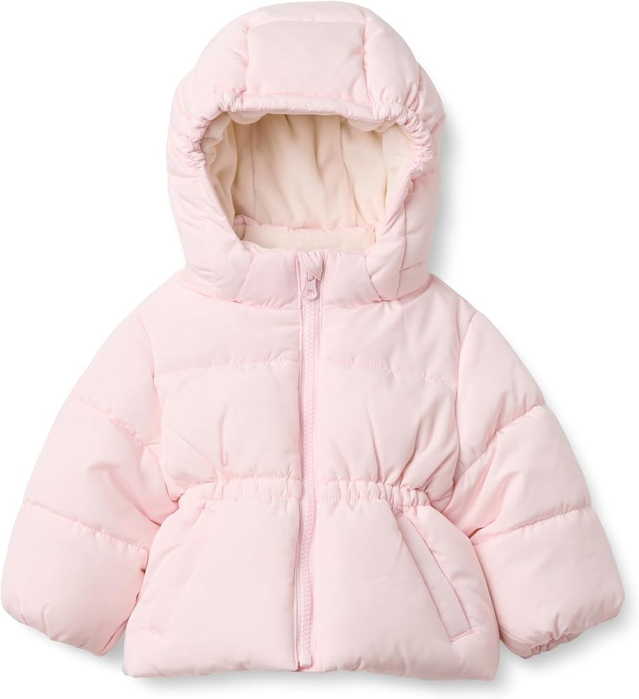 Amazon Essentials x Sofia Grainge Girls' Water-Resistant Hooded Puffer Jacket | Amazon (US)