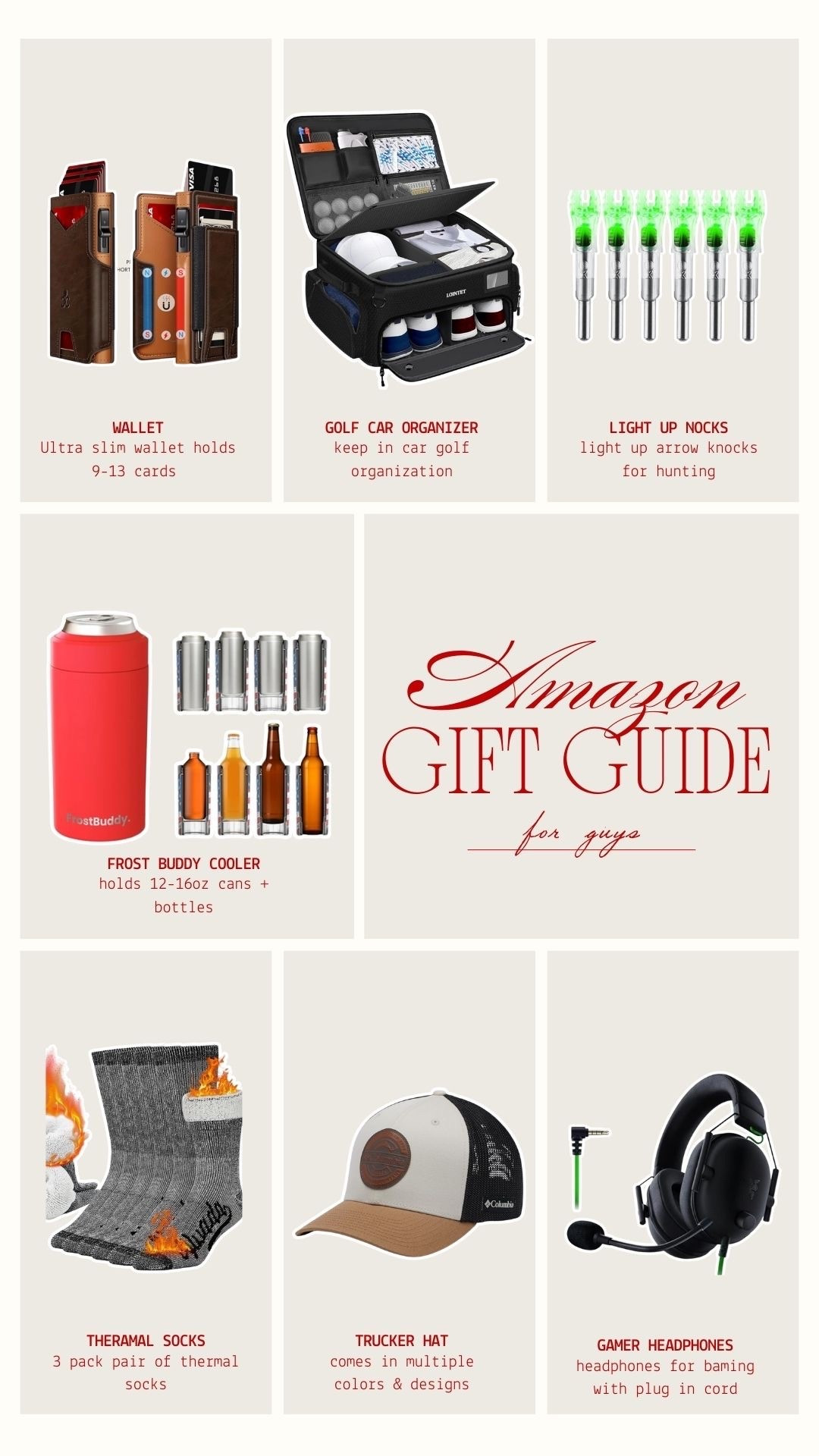 perfect gifts for men who have everything! from golf accessories to socks, these are some must-haves!

#LTKMens #LTKFindsUnder100 #LTKGiftGuide