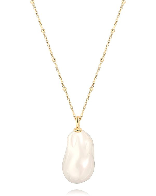 18K Gold Plate Compass Pendant Necklace for Women Dainty Sunflower Coin Necklaces for Girl Person... | Amazon (US)