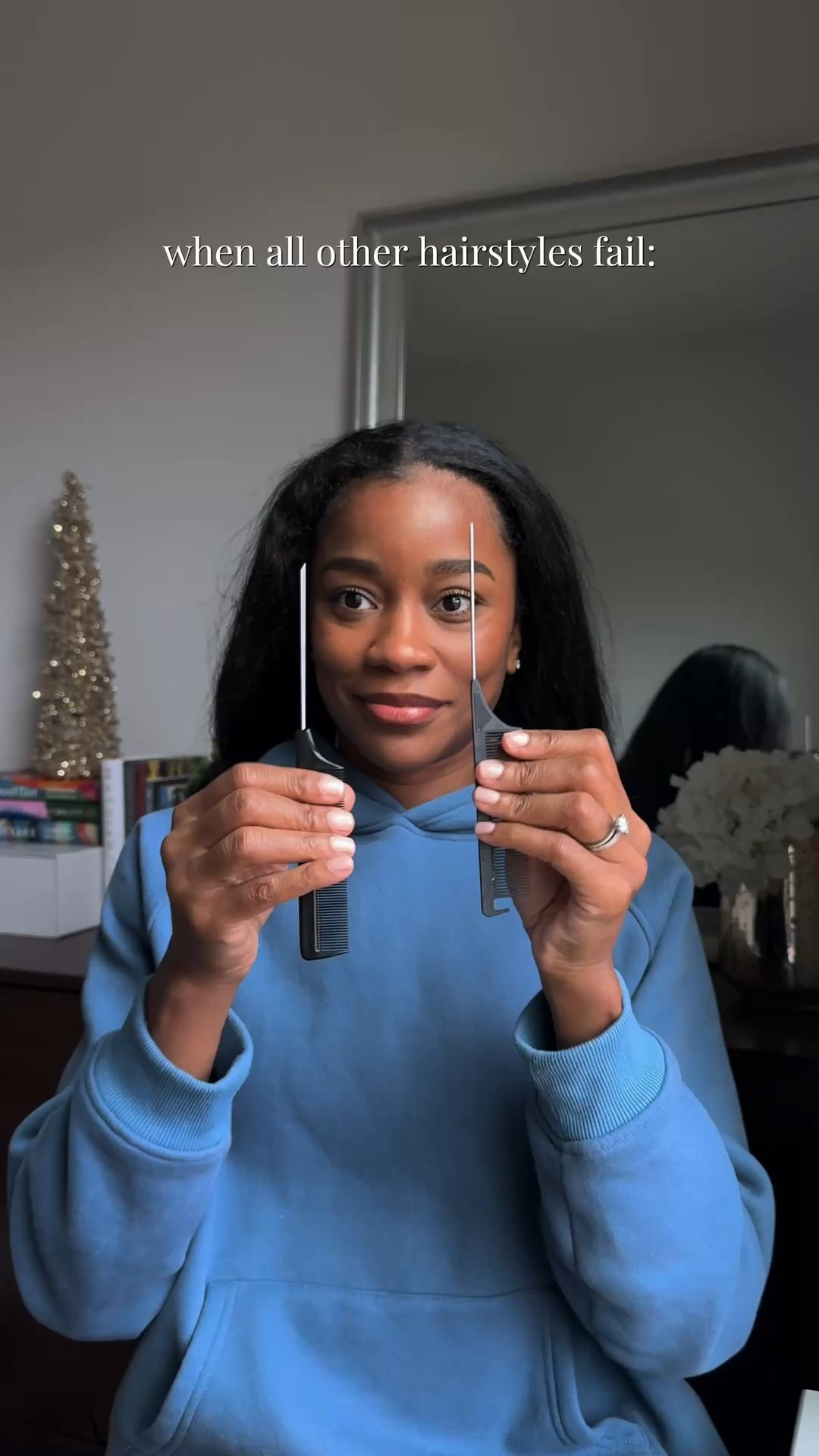 This one will always come thruuuuu! 

DIY hairstyles, half up half down, long hair black women

#LTKHoliday #LTKBeauty #LTKgrwm