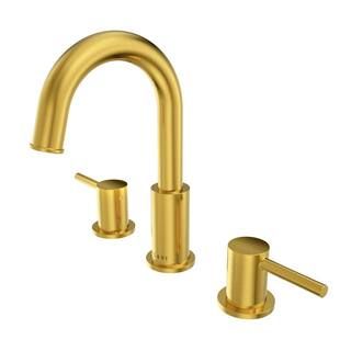 Lulani St. Lucia Collection 8 in. Widespread 2-Handle Bathroom Faucet. in Gold finish-BA-400-07CG... | The Home Depot