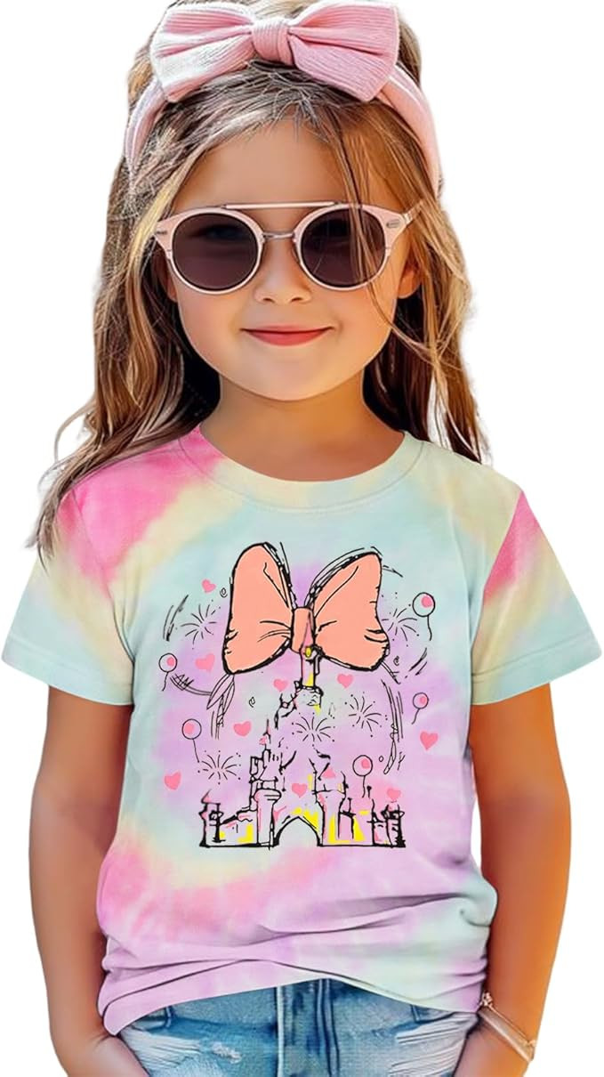 GLIGLITTR Magic Shirt for Toddler Baby Girls Magical Kingdom Tshirt Cute Castle Outfit Holiday Fa... | Amazon (US)