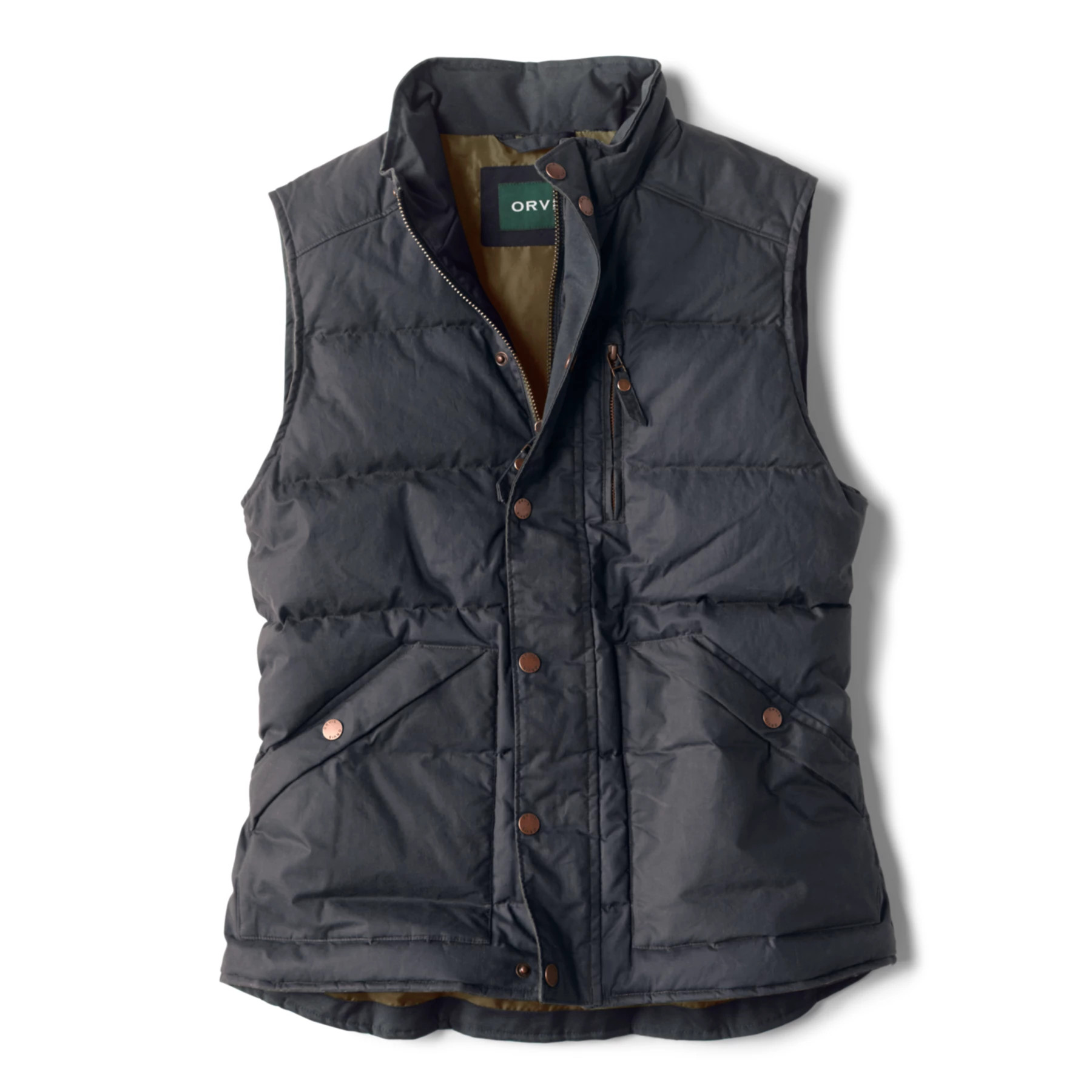 Waxed Down Puffer Vest | Orvis (US)