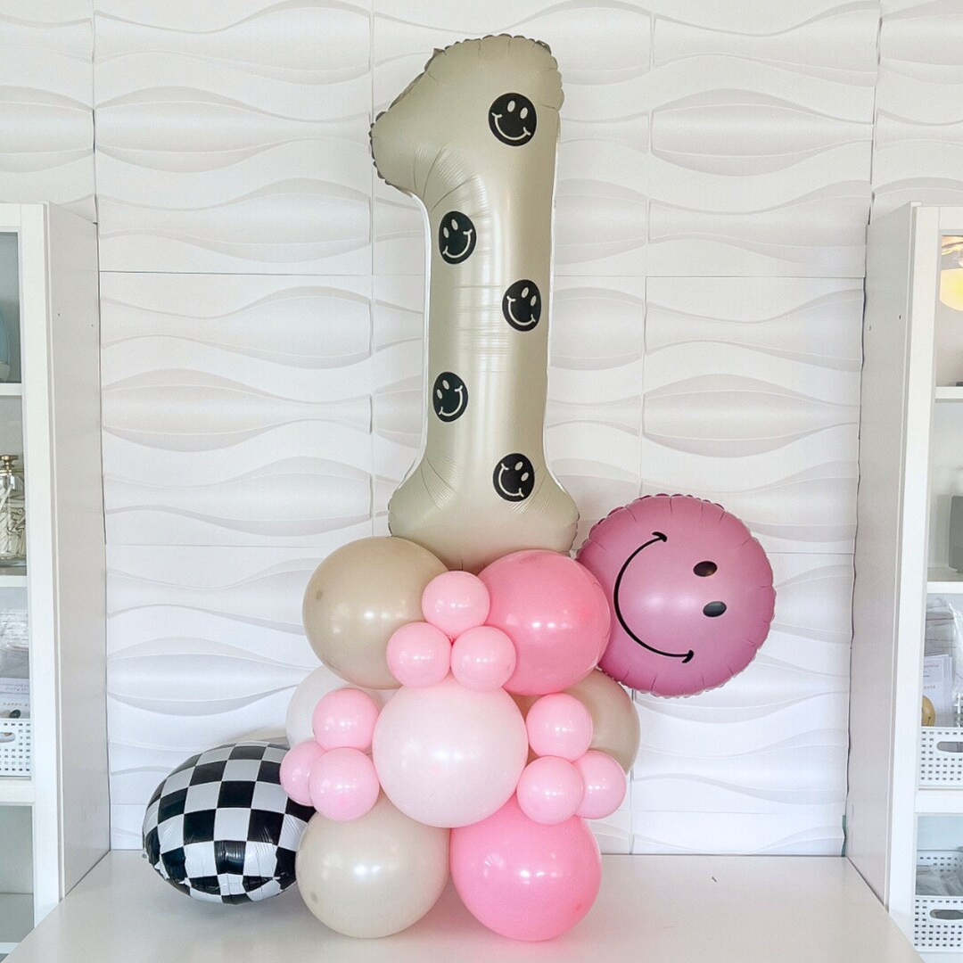 One Happy Girl Balloons - One Happy Girl Themed Decor - One Happy Girl DIY Balloon Kit - One Happ... | Etsy (US)