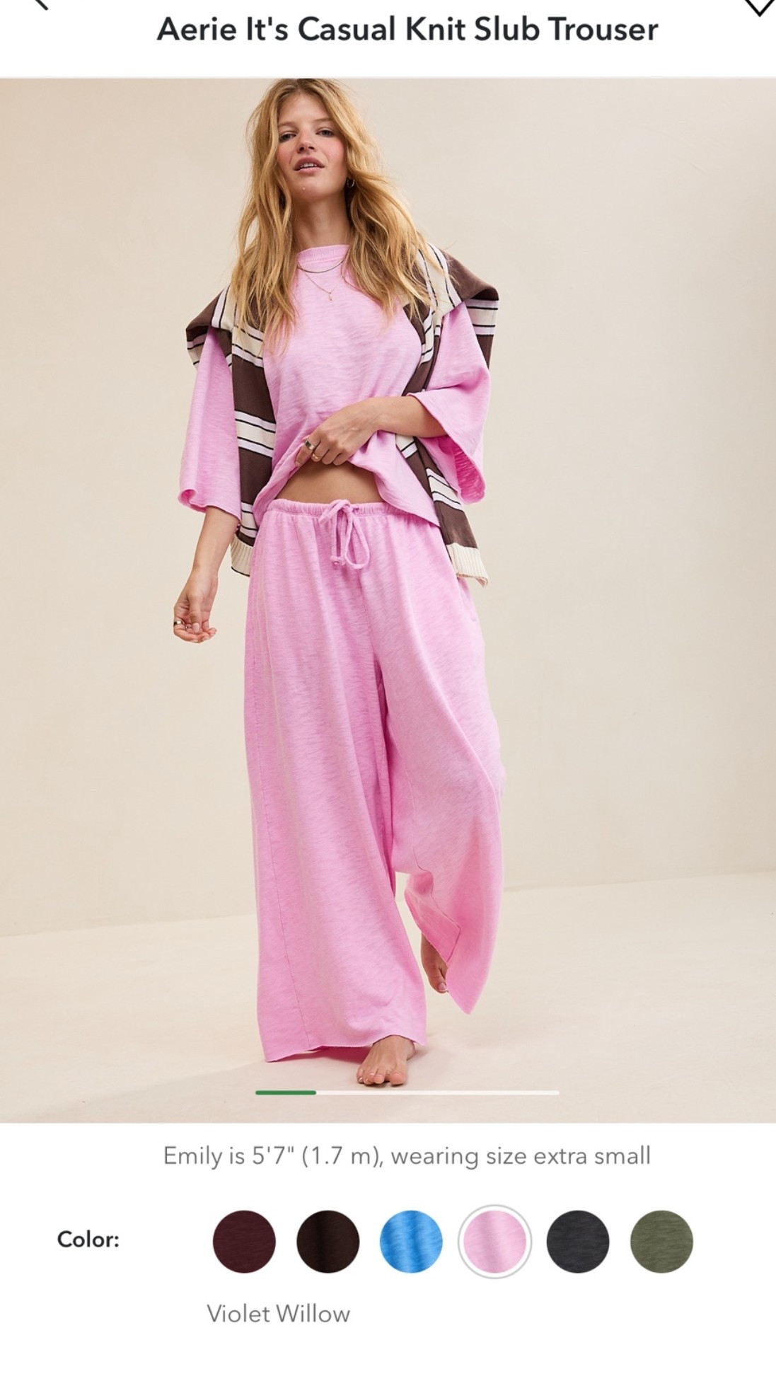 Anything pink gets added to my cart 🥰✨ @Aerie snagged this in an XS ✨

#LTKootd #LTKmomlife #LTKgrwm