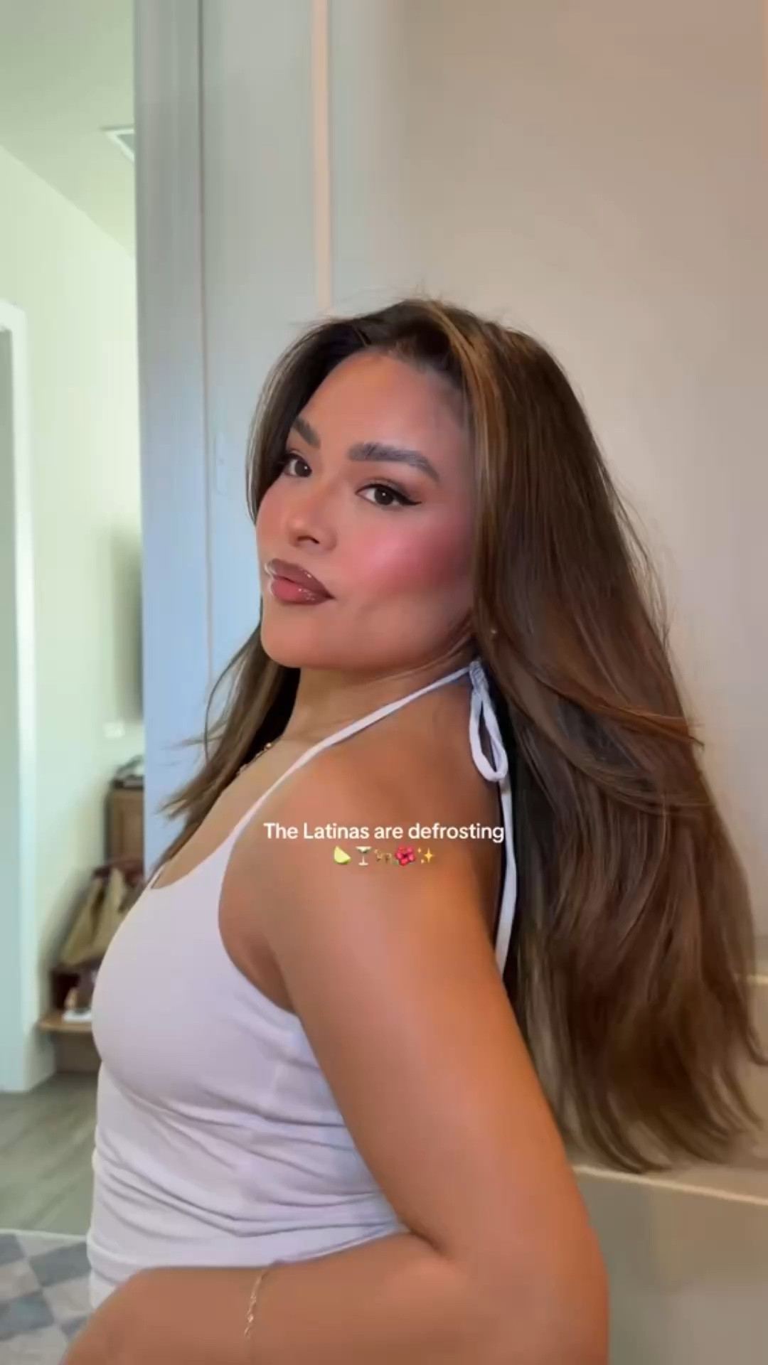 I’m SO ready for my summer shade foundation 🤭☀️ ustedes están listas? 💛

new spring makeup routine 🌺:

@rarebeauty liquid blushes in joy and happy 
@smashbox precision cream contour stick medium 
@hudabeauty setting powder in peach pie 
@saiebeauty baked powder in Napoli 
@narsissist blush in Thrill and Org xx 
@patrickta dimension eyeshadow palette- medium 
@summerfridays lip stain in mocha and  lip liner in espresso 
@kosas lip plum in aftershock
@morphebrushes setting mist spray 
@garnier frizz tamer 

#makeuproutine #brownskingirls #latina #tannedskin #springmakeup

#LTKselfcare #LTKgrwm #LTKPetite