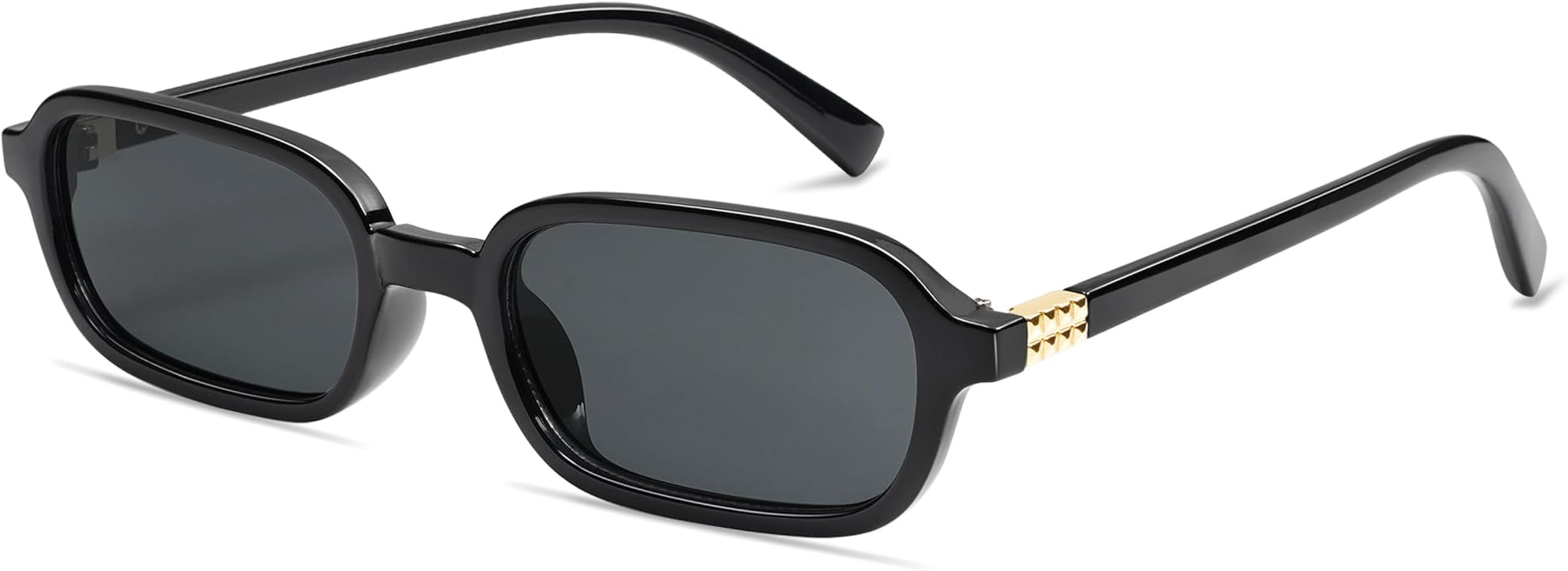 Retro Rectangular Sunglasses for Women Vintage Fashion Trendy Funny Small 90s Square Sunnies 2024... | Amazon (US)