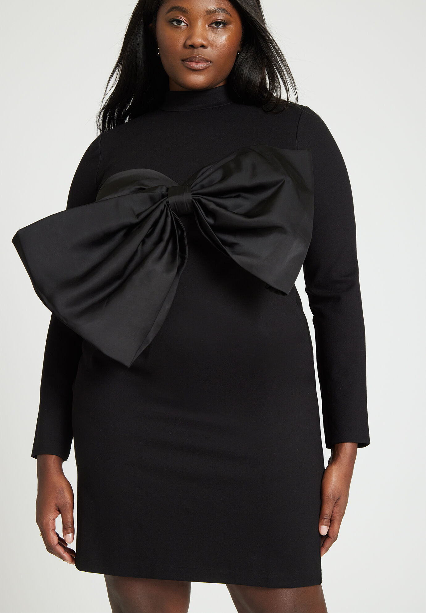 Bow Bodice Mini Dress | Eloquii