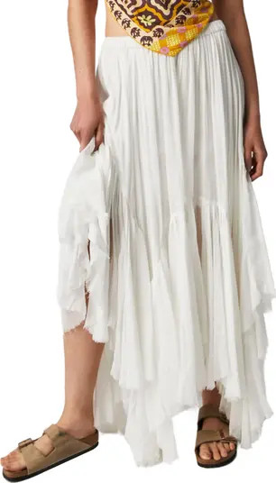 Clover Handkerchief Hem Maxi Skirt | Nordstrom