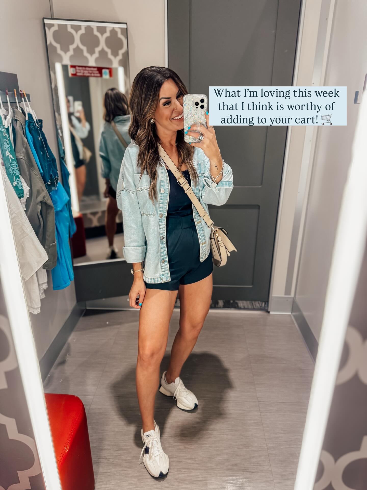 I’m 5”6, usually a 0-2, XS/S, 32D, 140lb. 

Black Romper: XS
Denim Buttondown: Small, has a natural oversized fit. 
Red Sweatshirt: Small, has a natural oversized fit. 
Red Shorts: XS
Red Tank: XS
Pink Longsleeve: XS
Pink Shorts: XS
Blue Lounge Pants: XS
Denim Jacket: same button down as above! 

Amazon Finds, Nike Sneakers, Sports Mom, Athleisure, Athleisure Outfits, Spring Outfits, Softball Mom, Volleyball Mom, Discover Page, Looks for Less, Affordable Fashion, New Arrivals, Houston, The Woodlands, Mackenzie Childs, Casual Outfits, Casual Style, Loungewear 


#LTKootd #LTKActive #LTKgrwm