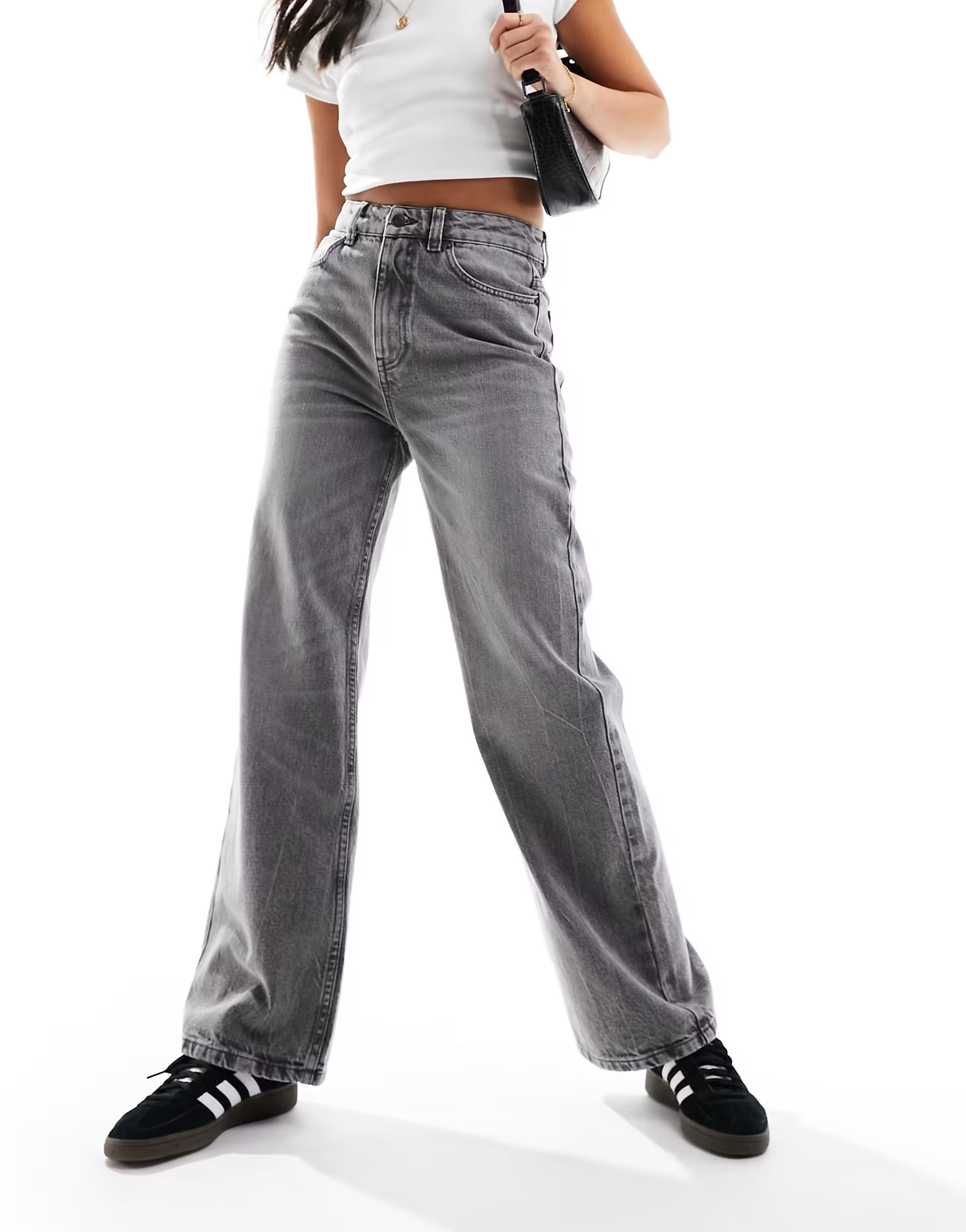 ASOS DESIGN dad jean in grey | ASOS (Global)