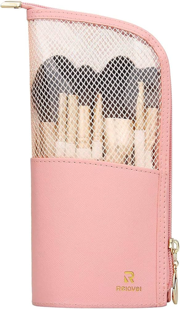 MONSTINA Makeup Brush Holder Professional Cosmetic Makeup Brush Organizer Stand-up Makeup Cup Mak... | Amazon (US)