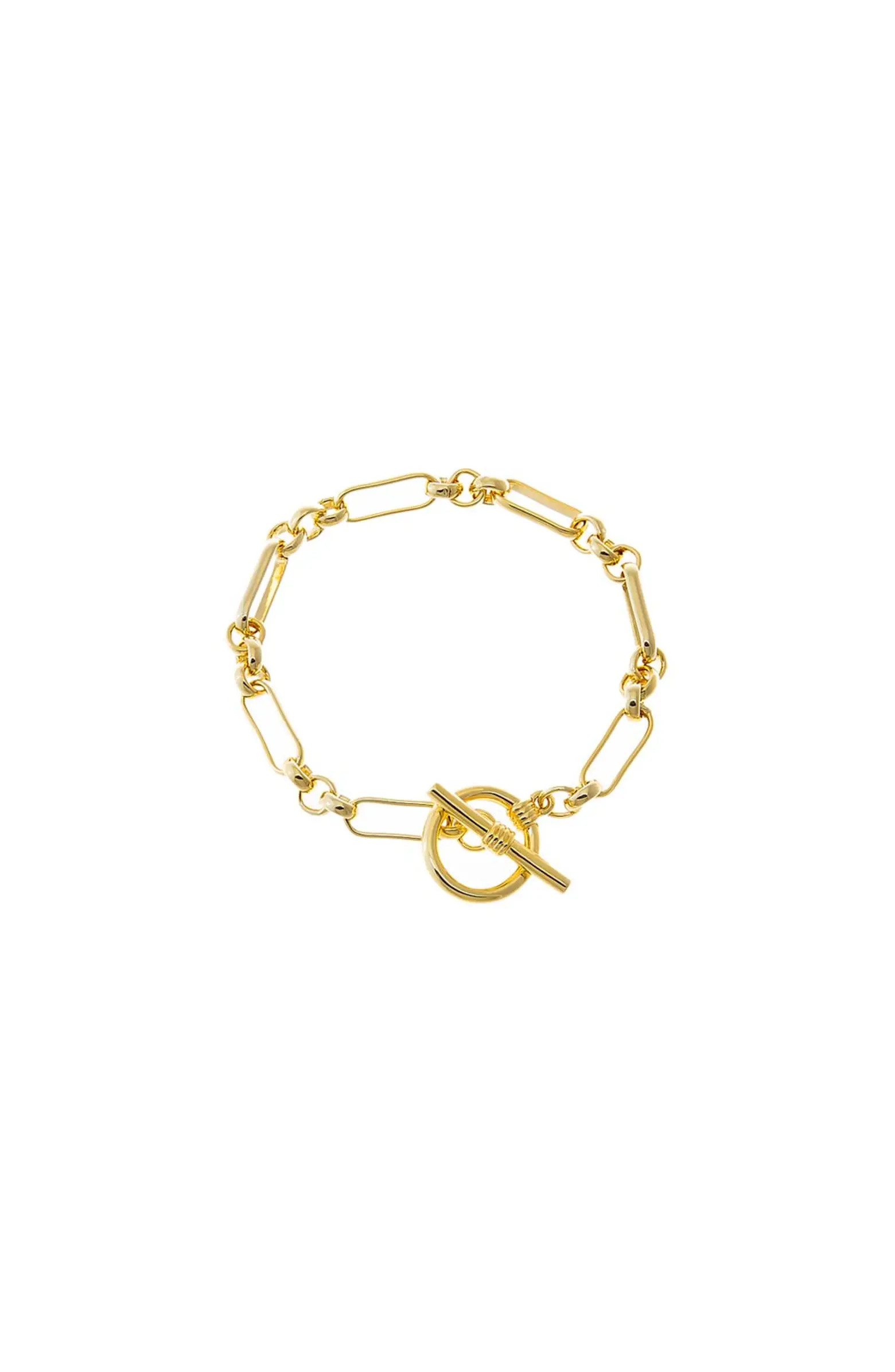BY ADINA EDEN Mixed Link Toggle Bracelet | Nordstrom | Nordstrom
