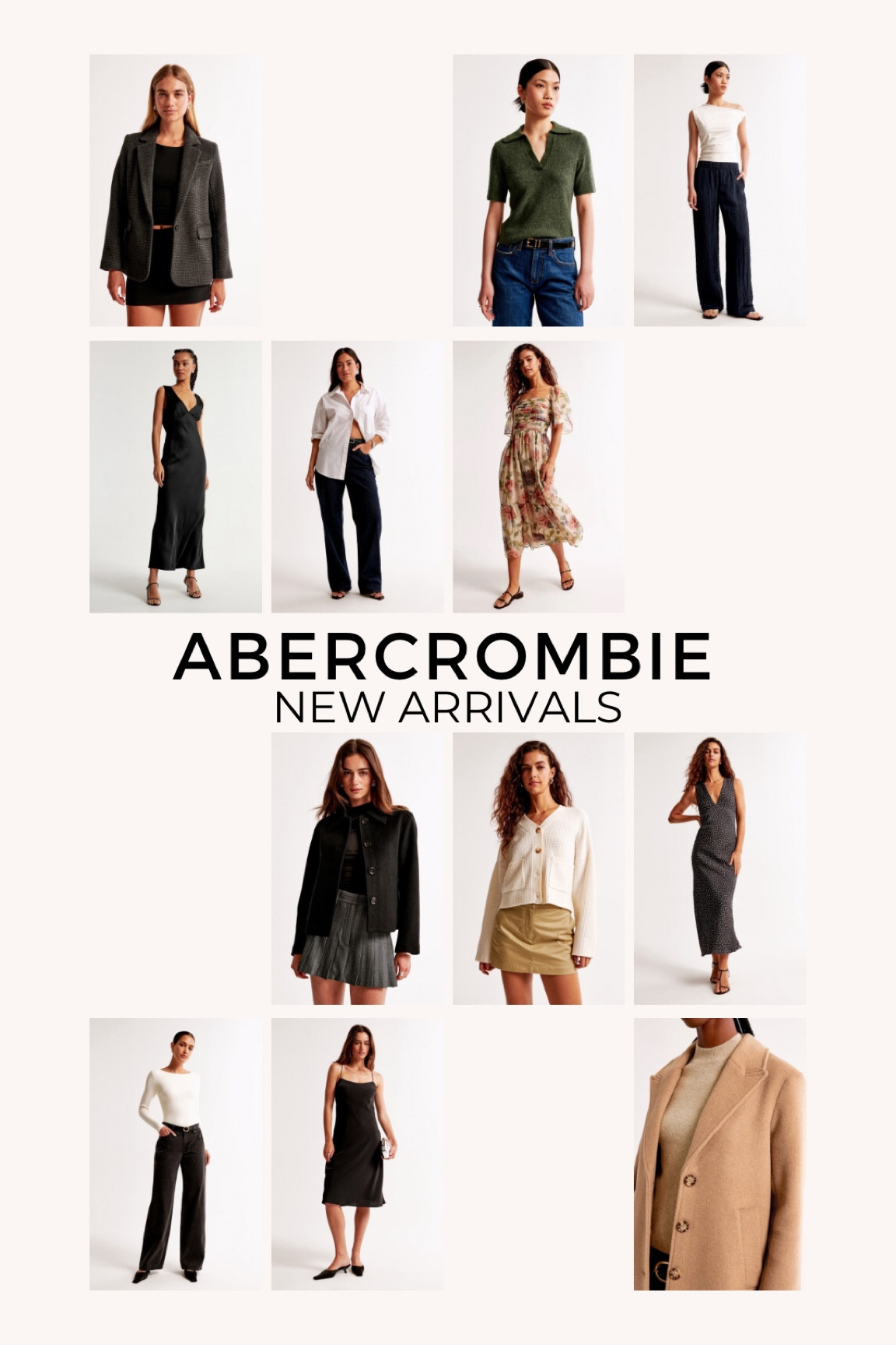 Abercrombie new arrivals 

Abercrombie & fitch , a&f , fall , autumn , wool coat , curvy denim , curve jeans , jean , wool jacket , blazer , sweater , black dresss

#LTKFindsUnder50 #LTKWorkwear