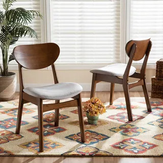 Katya Mid-Century Modern 2-Piece Dining Chair Set | Bed Bath & Beyond