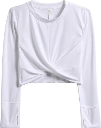 Kids' Twist Front T-Shirt | Nordstrom