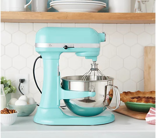 KitchenAid Pro 600 6-qt Bowl Lift Stand Mixer with Flex Edge - QVC.com | QVC