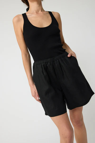 Linen Bermuda Shorts | Almina Concept