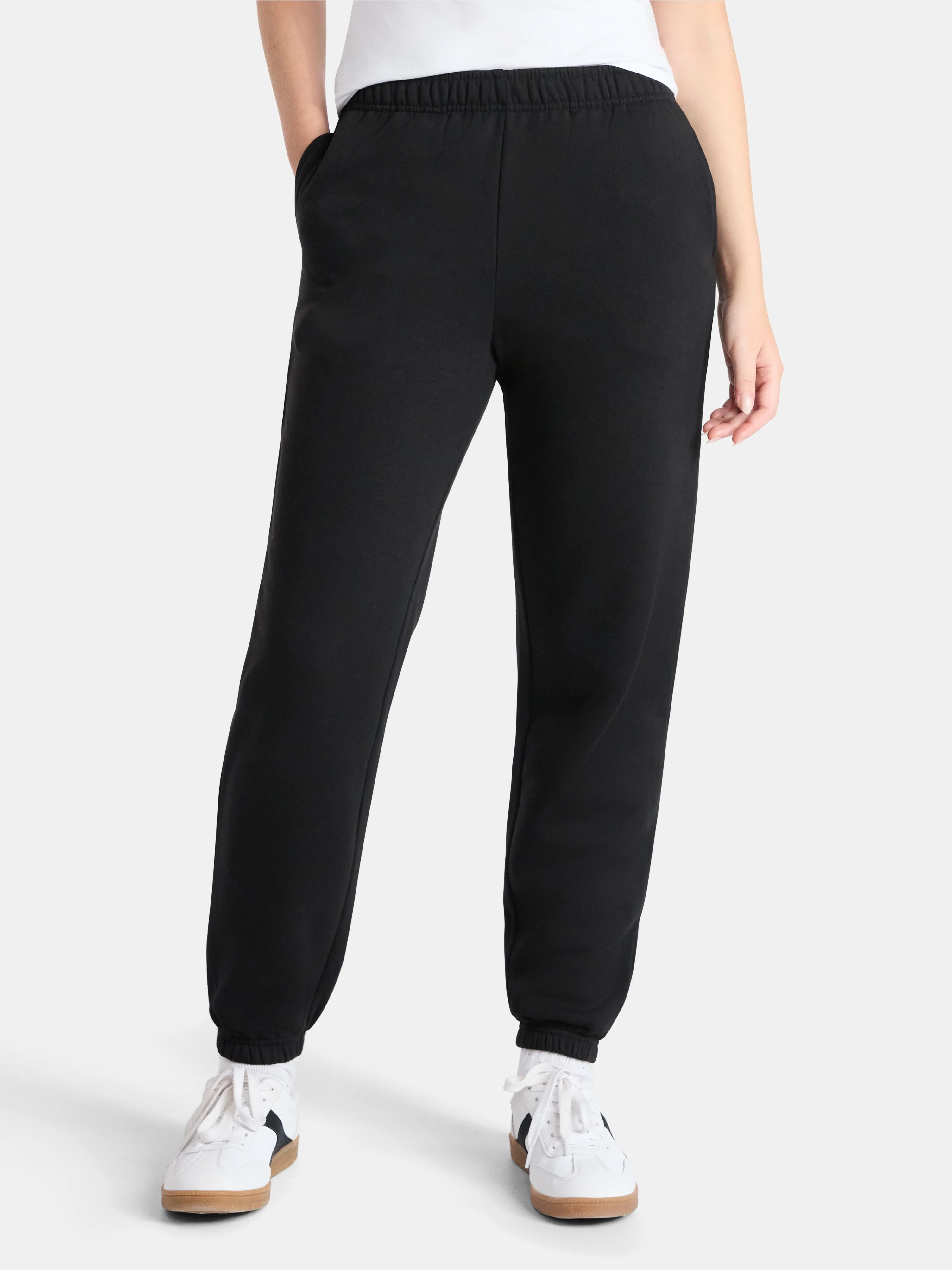 No Boundaries Soft Fleece Joggers, 29'' Inseam, Women's XXS-4X | Walmart (US)