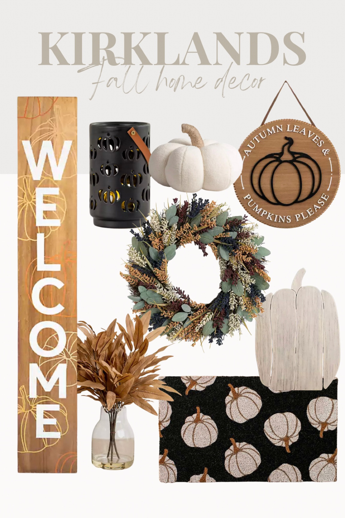 If you know me you know I'm OBSESSED with fall and Kirklands! Love all these fall finds! 25% off now + free shipping!

#LTKhome #fallhomedecor #fall #pumpkins #neutralfalldecor #kirklandsfalldecor

#LTKFind #LTKhome #LTKsalealert