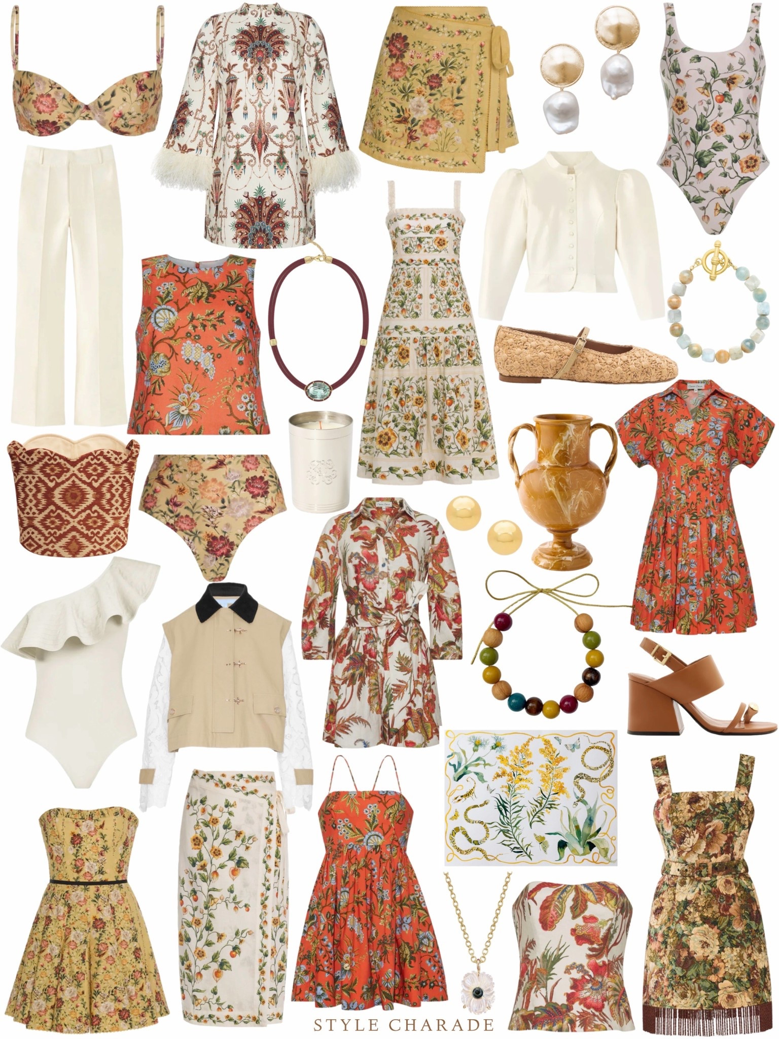 Today’s daily shopping charade features great picks for spring break vacations and resort outfits. Love these swimsuits and beach coverups and beyond! 🧡