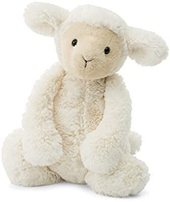 Jellycat Bashful Lamb Stuffed Animal, Medium, 12 inches | Amazon (US)