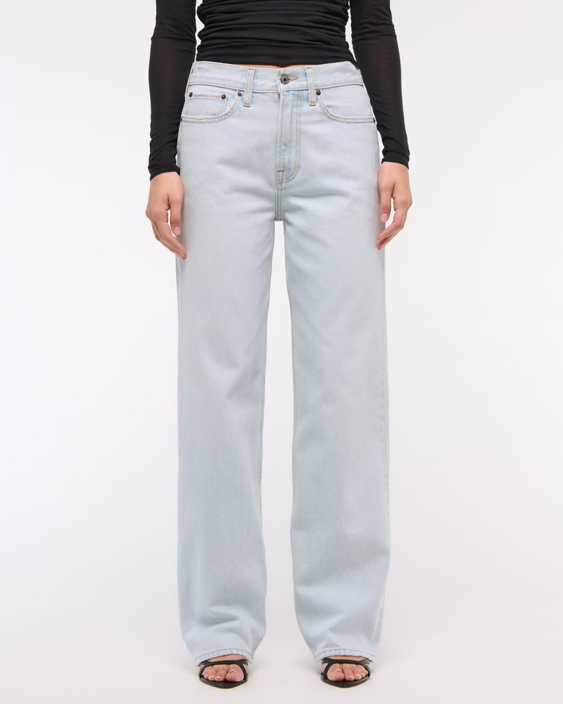 Mid Rise Slouchy Jean | Abercrombie & Fitch (US)