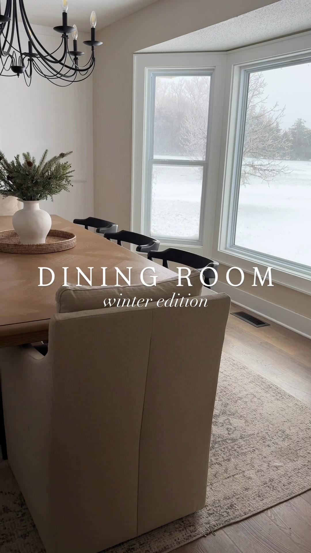 Classic + simple winter dining room

Dining room, dining room chair, black dining room chair, upholster, dining chair, area rug, mutual rug, sideboard table,decor Christmas decor

#LTKHome #LTKSaleAlert #LTKHoliday