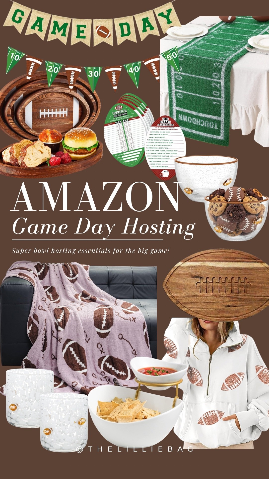 Game day hosting for the Super Bowl! 🏈

Super Bowl. Game day. Hosting. 

#LTKSeasonal #LTKHome