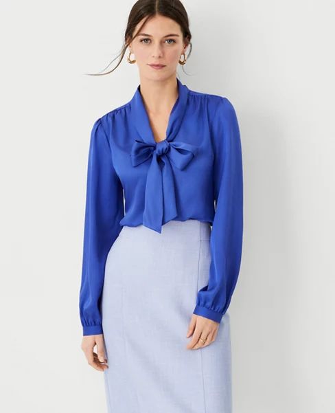 Tie Neck Top | Ann Taylor (US)