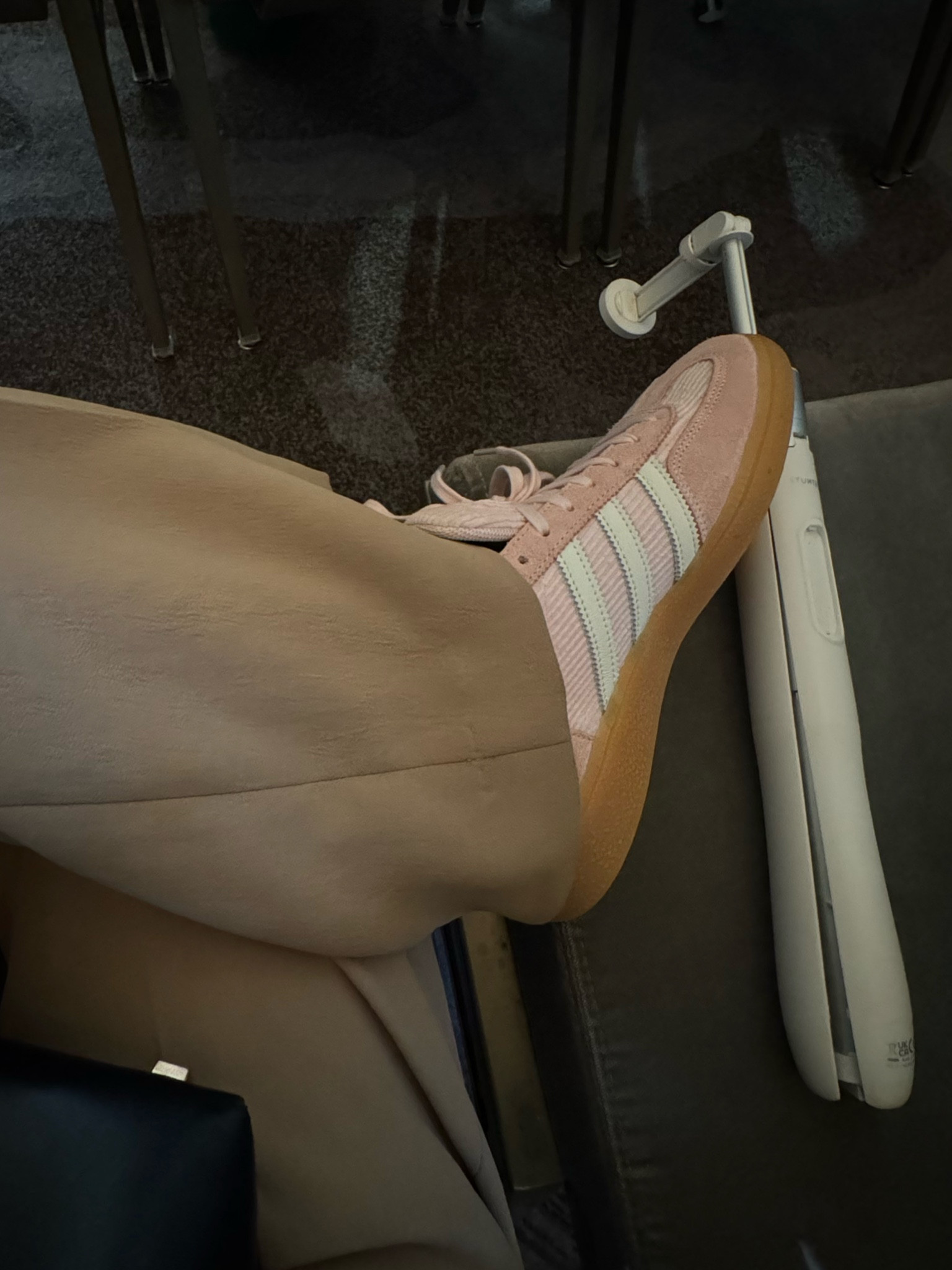 Today’s LTK shoes for the conference have to be my new favorite pink @adidas 🤗🫶🏽 #adidas #