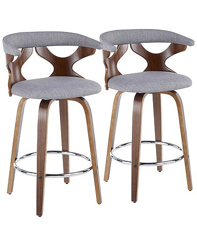 Set of 2 Gardenia Counter Stools | Gilt & Gilt City