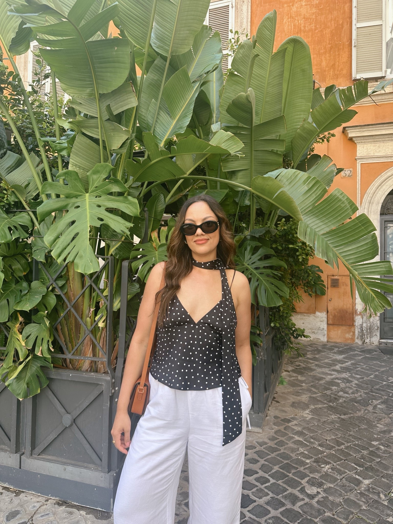 Rome outfit!

-Anthropologie polka dot tank top with scarf, I have a medium. 
-Aritzia white linen pants, I have a large. 



#LTKstyletip #LTKsummer #LTKtravel