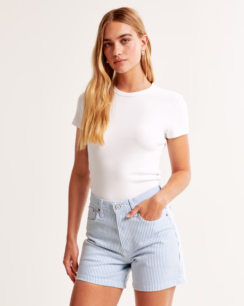 High Rise Dad Short | Abercrombie & Fitch (US)