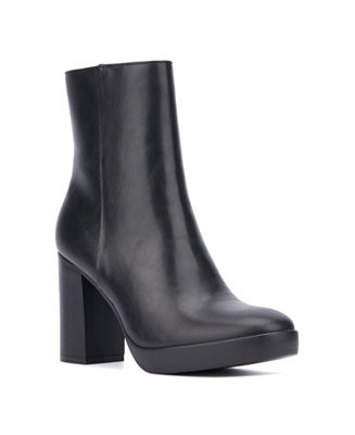 New York & Company Women's Fay- Chunky Heel Ankle Boot - Macy's | Macy's