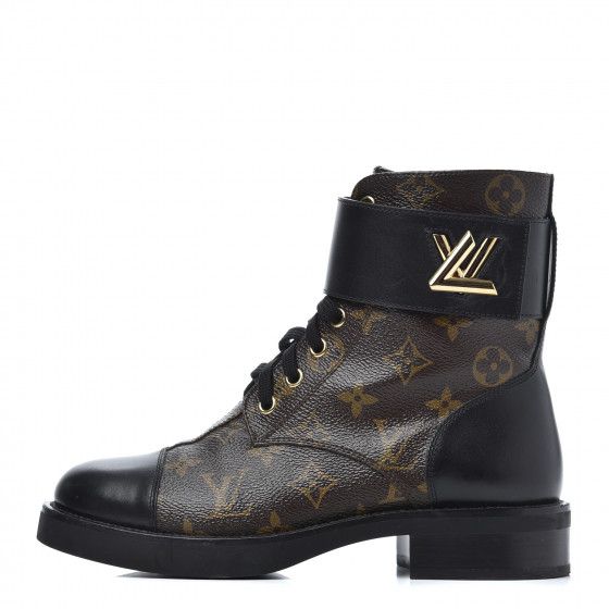 LOUIS VUITTON

Monogram Calfskin Wonderland Flat Ranger Boots 36 Black | Fashionphile
