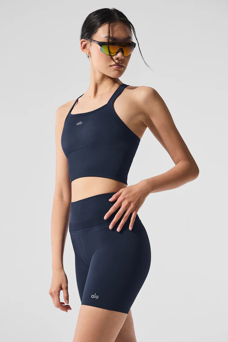 Seamless Ribbed Favorite Bra Tank | Alo Yoga (US)